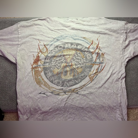 Grey washed out Graphic Tee - Picture 3 of 3